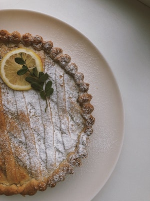 Tarta de limon y almendras sin gluten